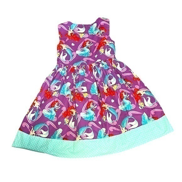 5T/5 Little Mermaid Dress - Picture 1 of 6